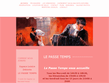 Tablet Screenshot of lepassetemps81.com